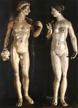 Desnudo Painting - Venus y Vulcano El Greco desnudos